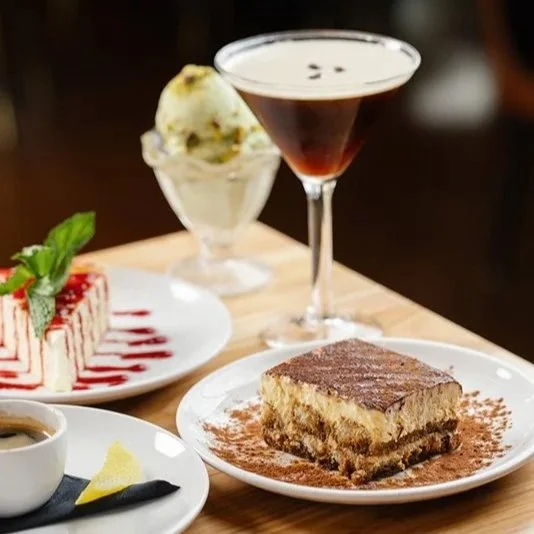Tiramisu - Pistachio Gelato - Espresso Martini