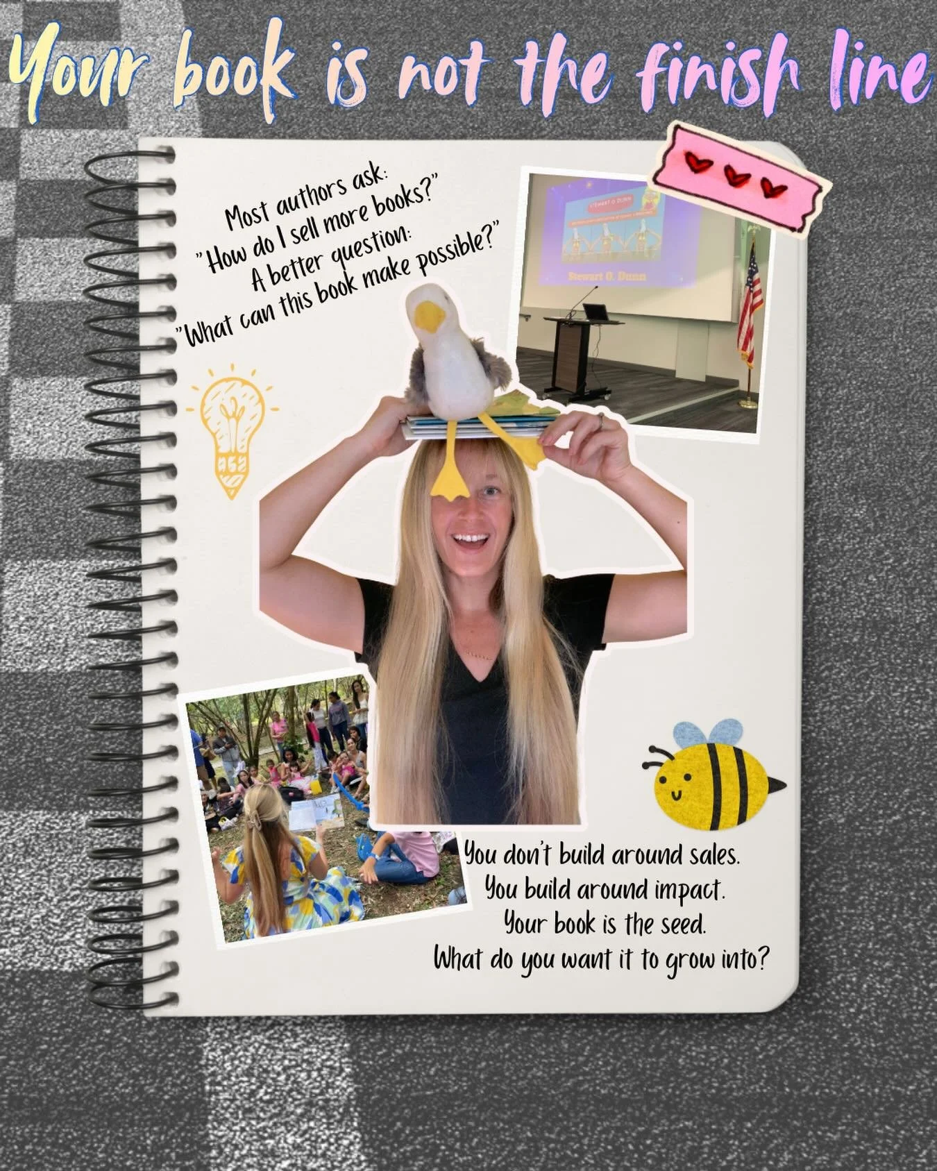 Author life doesn&rsquo;t have to only consist of book sales.💵It can open doors to income, impact, and visibility in more ways than most imagine. Partnerships, workshops, school visits, skill based services, other products&hellip;the sky is the limi