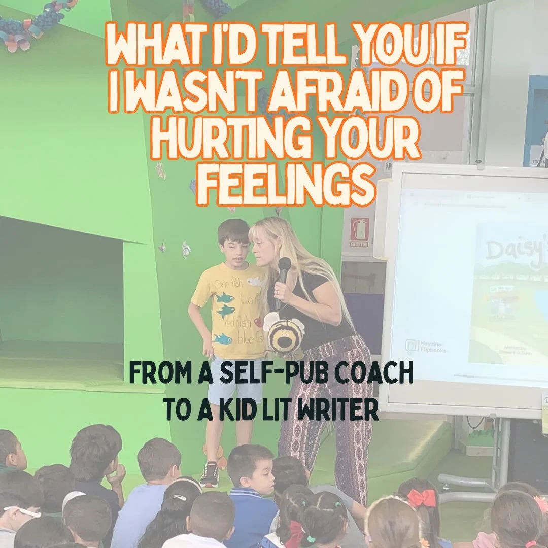 Those truths can sting, but accepting them will only make your ideas and books better for your future readers! 🩹❤️&zwj;🩹📖

#authorlife #selfpublishingtips #writingtips #kidslit #childrensbookauthor