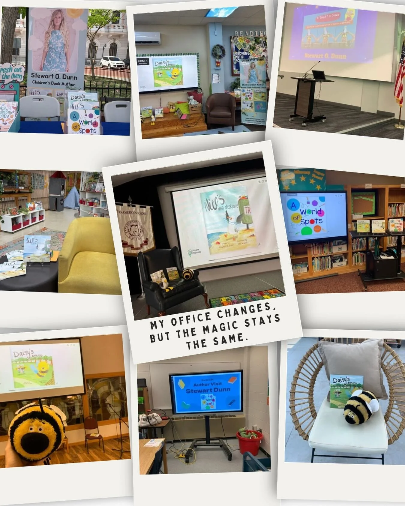 My office is wherever we are reading and sharing
 🌟📖🪄 Are you ready for an office like this?

#childrensbookauthor #authorlife #writingcommunity #cuentacuentos