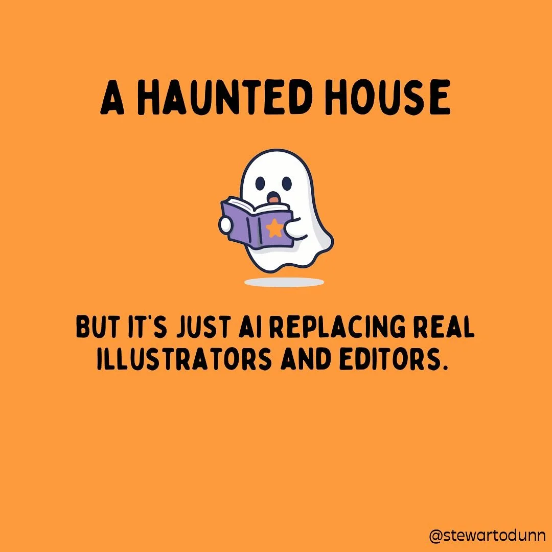 #ahauntedhousebut writing and publishing coach edition 👻😱
Just a few things that give us the heebie jeebies! Make sure to avoid these terrifying mistakes when bringing your story to life 📝📖

#authorlife #childrensbookauthor #writingtips #writingc