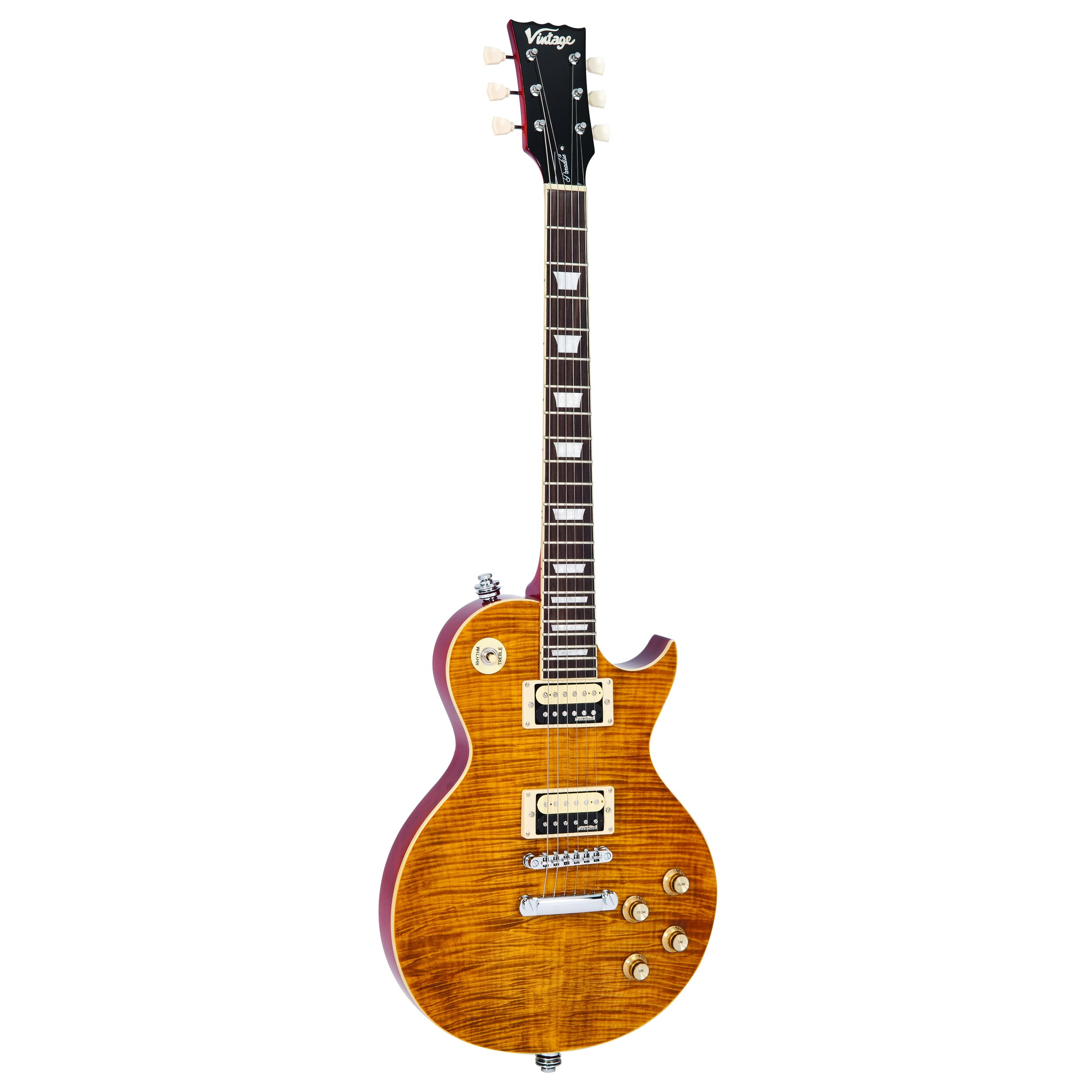 Vintage V100AFD Paradise Electric Guitar — Guitar School