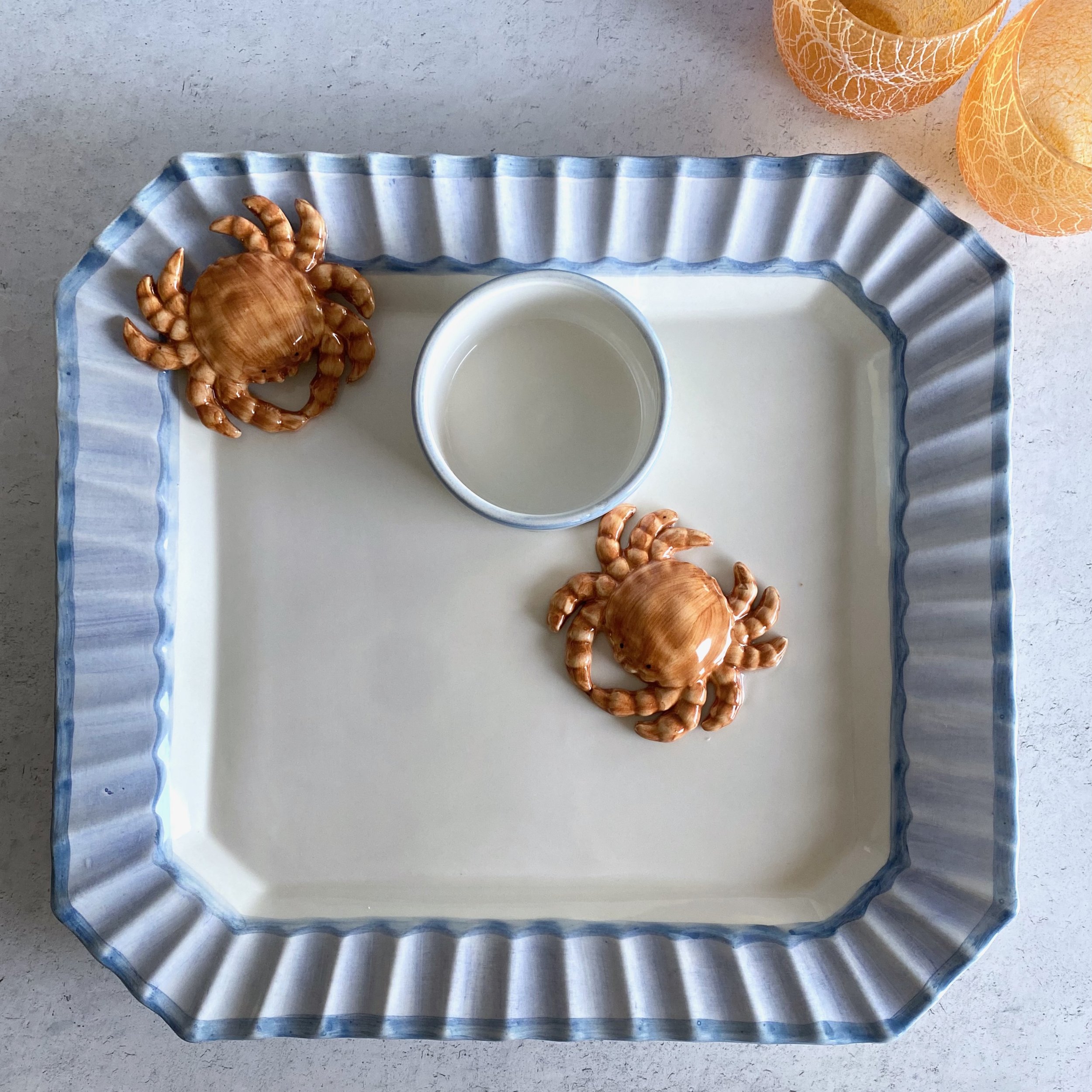 Crab Chip and Dip