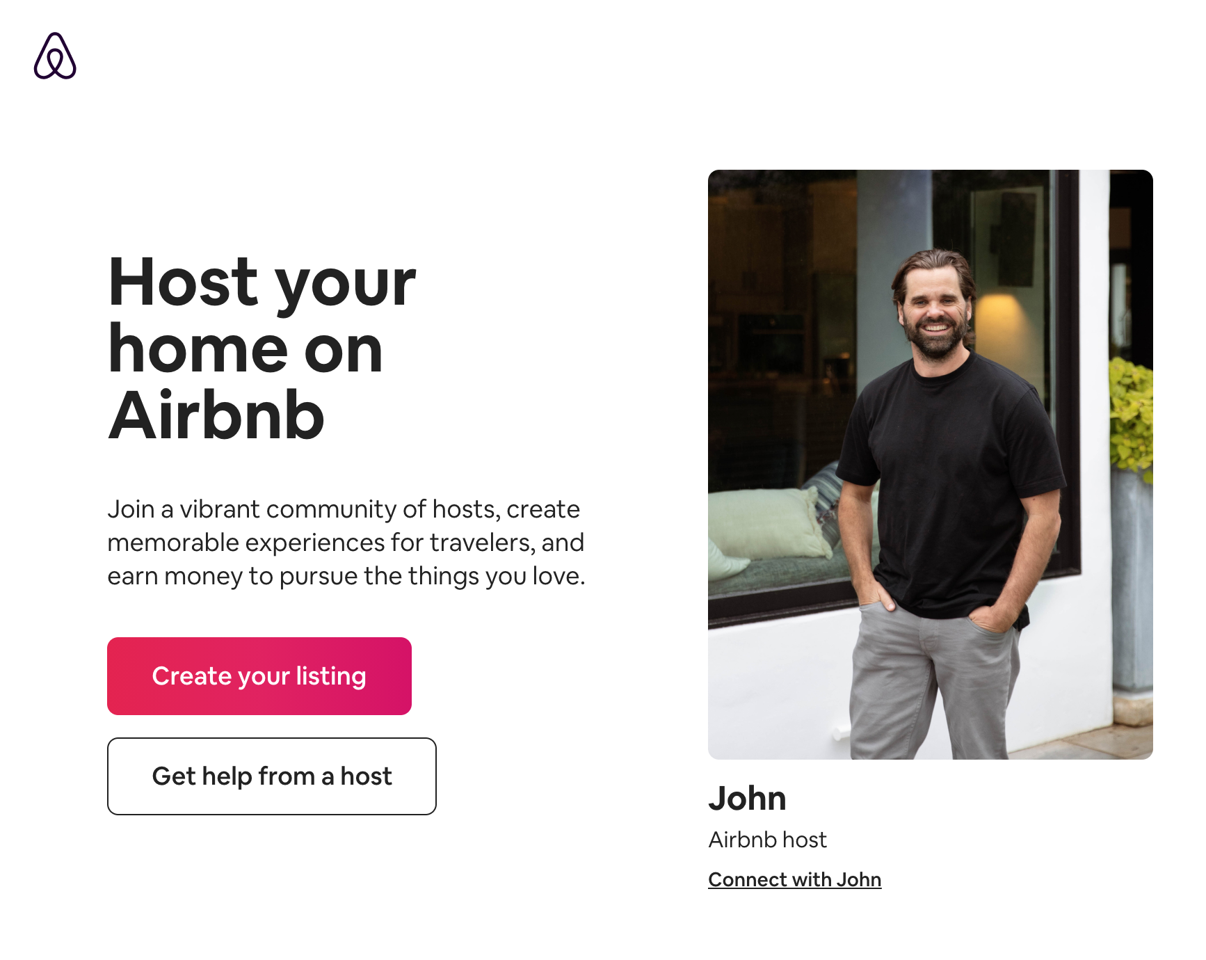 Host your home on Airbnb