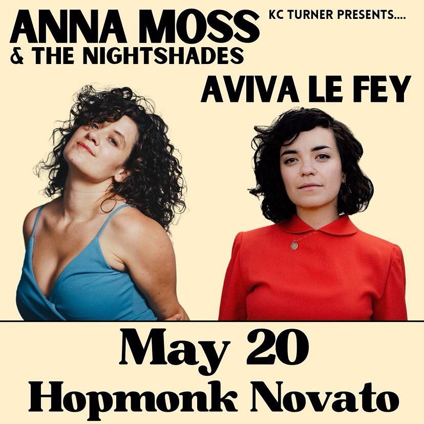 Don&rsquo;t miss @annamossmusic and @avivalefey tonight for dreamy sounds, and unique, healing voices that will raise your frequency 🎵🎤