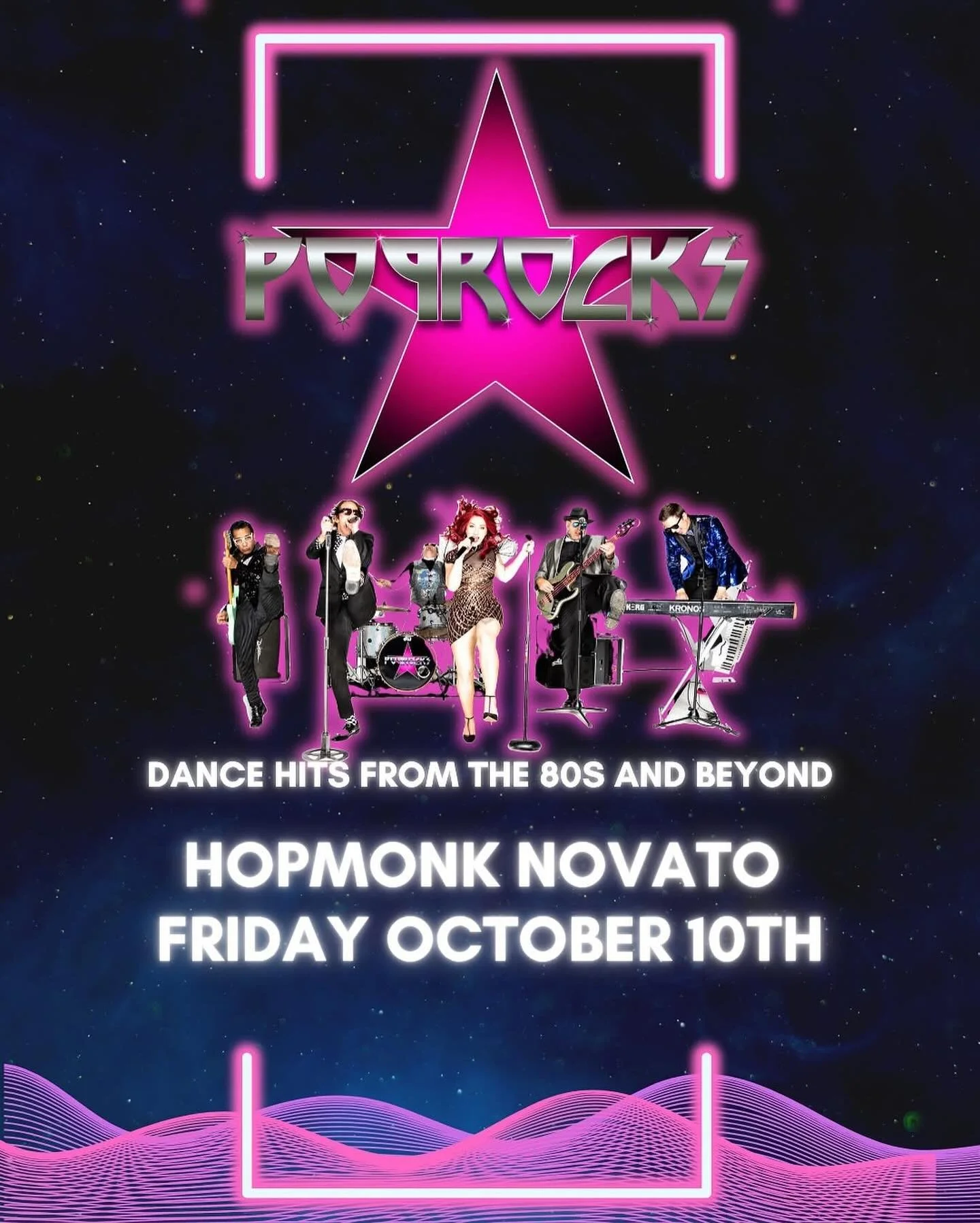 FRIDAY IS HERE! Dance the night away with Pop Rocks at HopMonk Novato! 🕺💃

7pm doors | 8pm show
