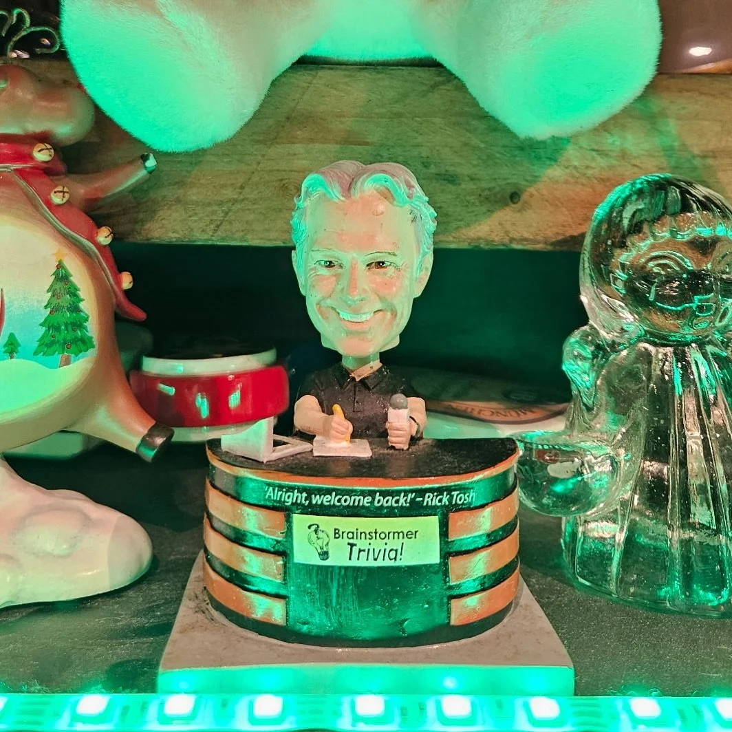 Brainstormer Trivia goes HOLIDAY MODE all month long!
Join Rick Tosh this Monday night from 7-9pm for Christmas-themed trivia, festive vibes, and brain-boosting fun. 🧠🎄🍻

#novato #trivianight #marin #brainstormer