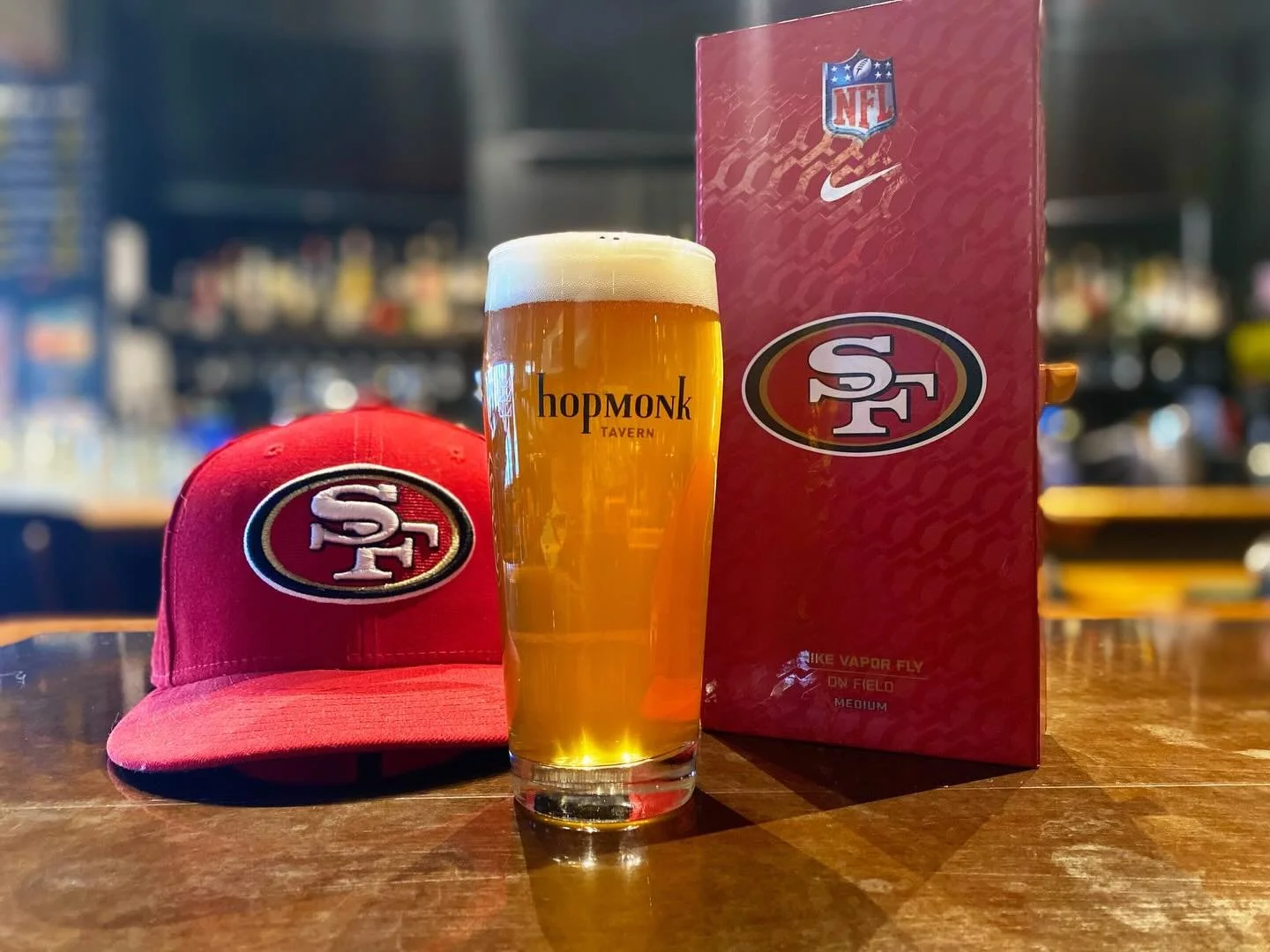 49ers Game - This Saturday, January 3 at 5pm 

HopMonk Novato just added a massive TV to the Tavern and our viewing capacity for big games just increased to over 100 seats! 

We will also have our projector screen up in our music venue, the Session R