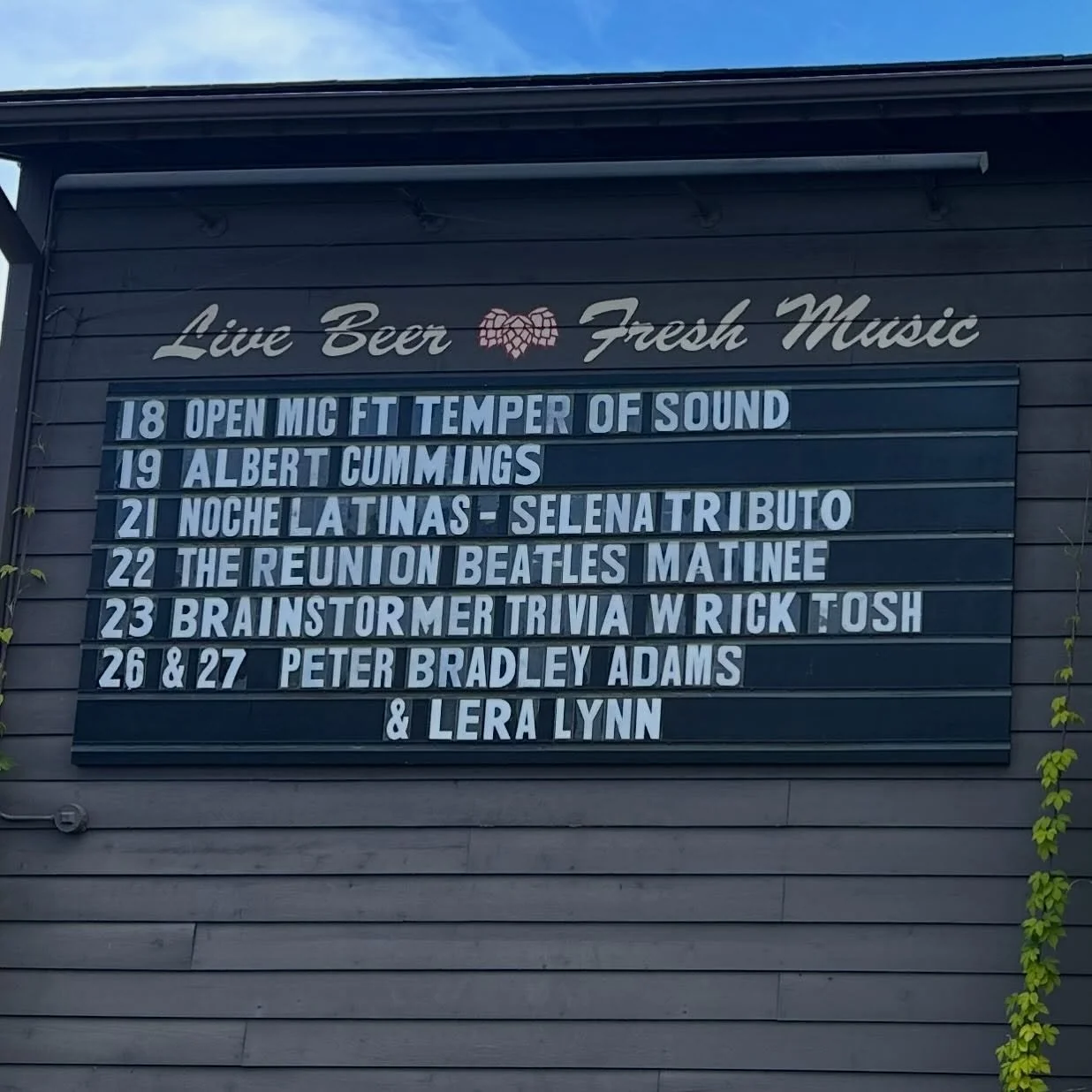 Coming up at HopMonk Novato!