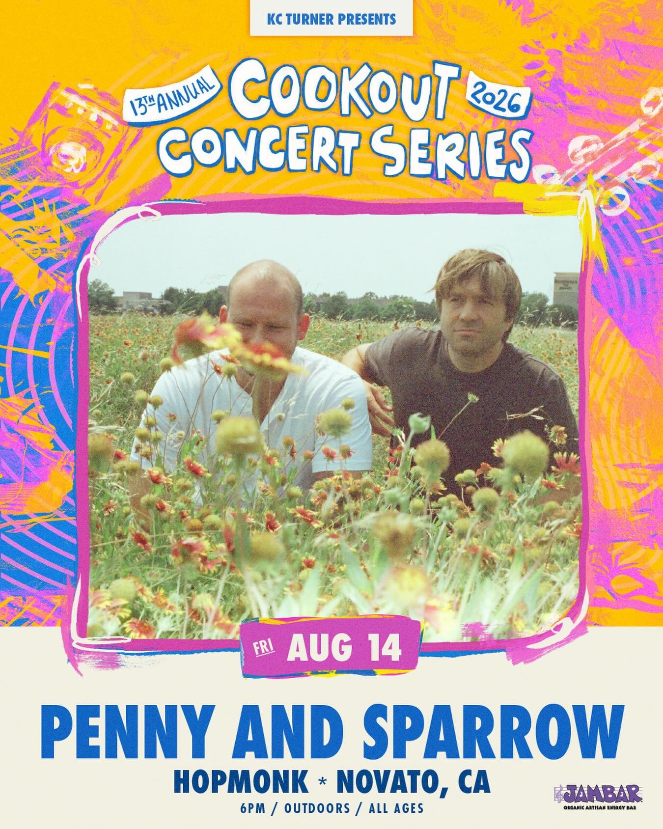 🚨JUST ANNOUNCED!🚨
@pennyandsparrow at HopMonk Novato

⏰ : Presale Thur, 5/14 @ 10am with code = LEFTYHfh785
🎟️ : On Sale Friday, 5/15 @ 10am
🔗 : Link in bio to purchase
😎 : @kcturnerpresents
