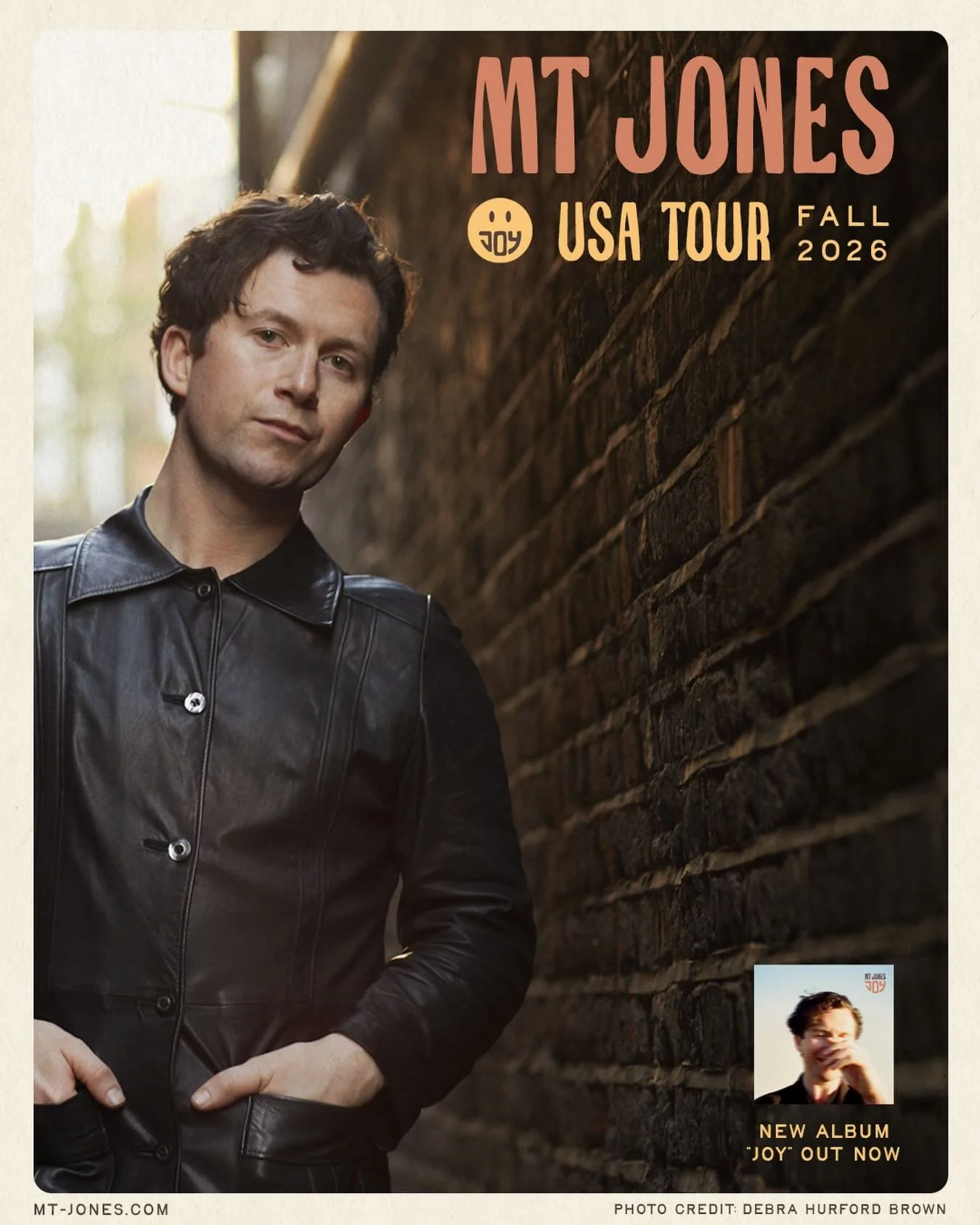 Just Announced 
@mtjonesmusic 

Oct. 4
at HopMonk - Novato, CA