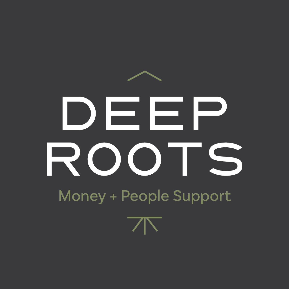 Deep Roots Logo with tag (color, white and green on gray).png