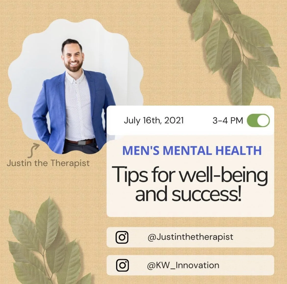 Men's Self-Care and Mental Health