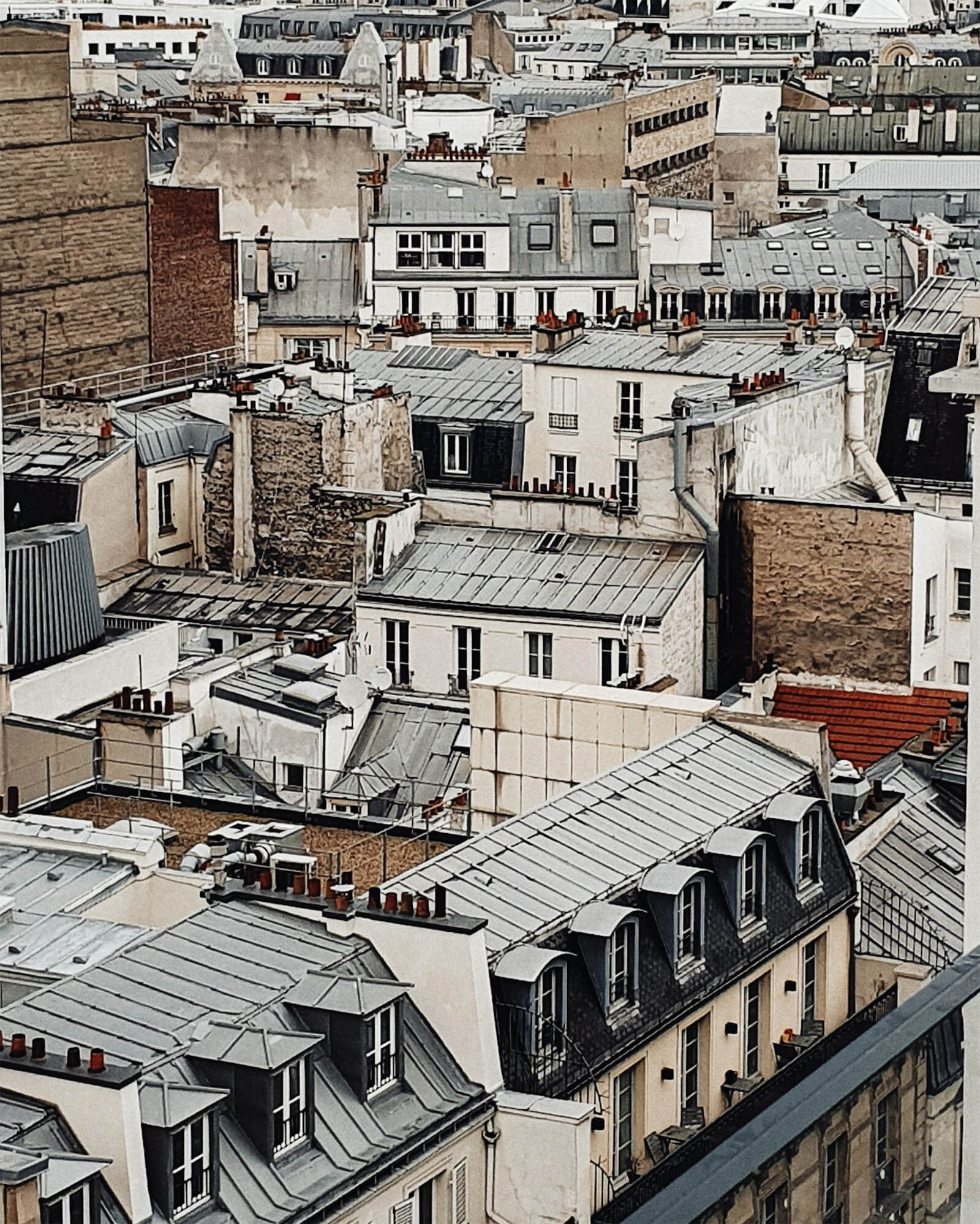 rooftops of Paris  Postcards from a Traveler