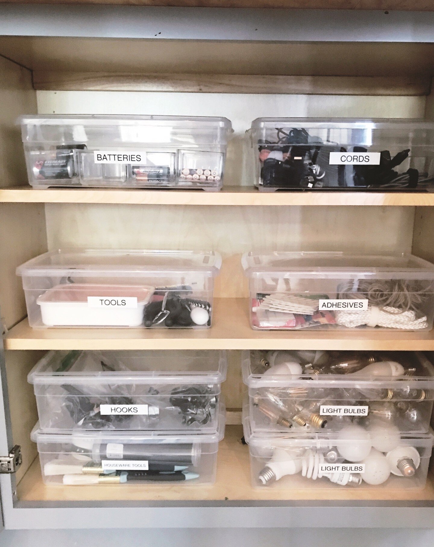 Tired of rummaging through a cluttered utility space? Let's turn that chaos into an organized haven! 

Here's a recipe for a tidier zone:
1.	Group Like with Like: Clear out the cobwebs by sorting tools and gadgets. Group batteries, light bulbs, candl