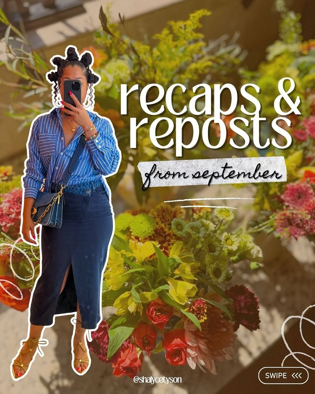 September reminded me of the beauty of having things to look forward to. Although the weekends were filled with plans, they were good ones 🗓️ And while rest after long weeks is good, enjoyment is, too ❤️

Tap In: how was your September?