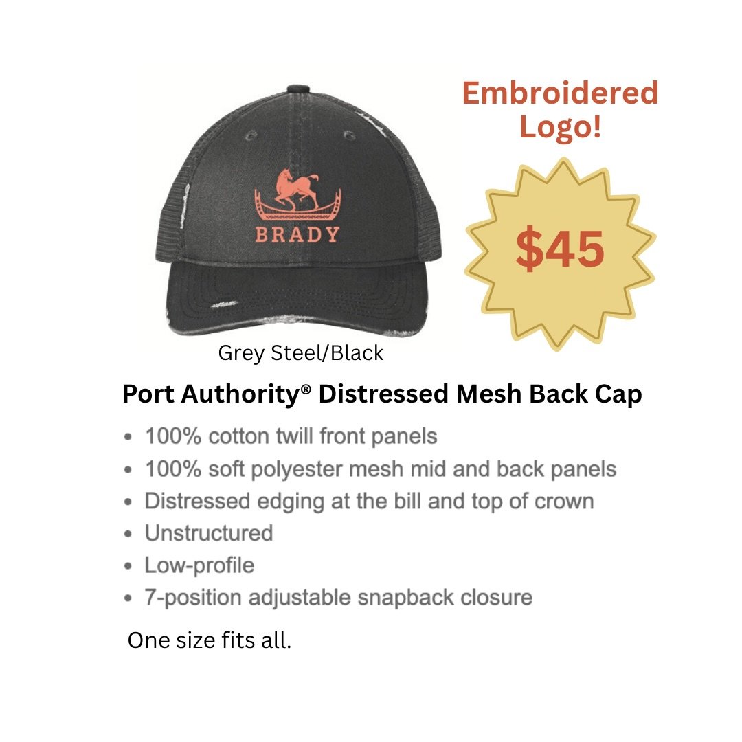 Port Authority® Distressed Mesh Back Cap.jpeg