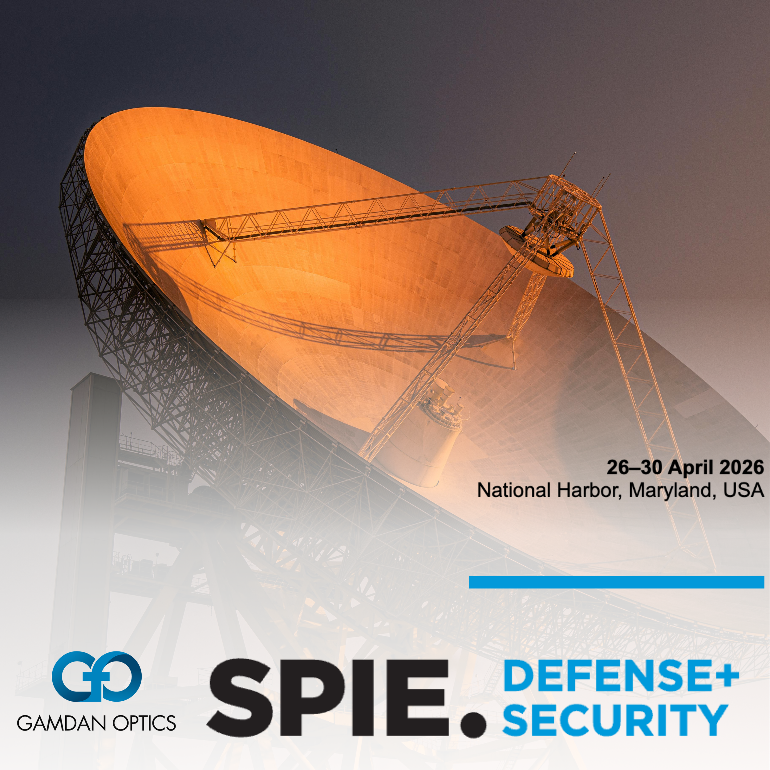 GAMDAN Optics to Exhibit at SPIE Defense + Security 2026 