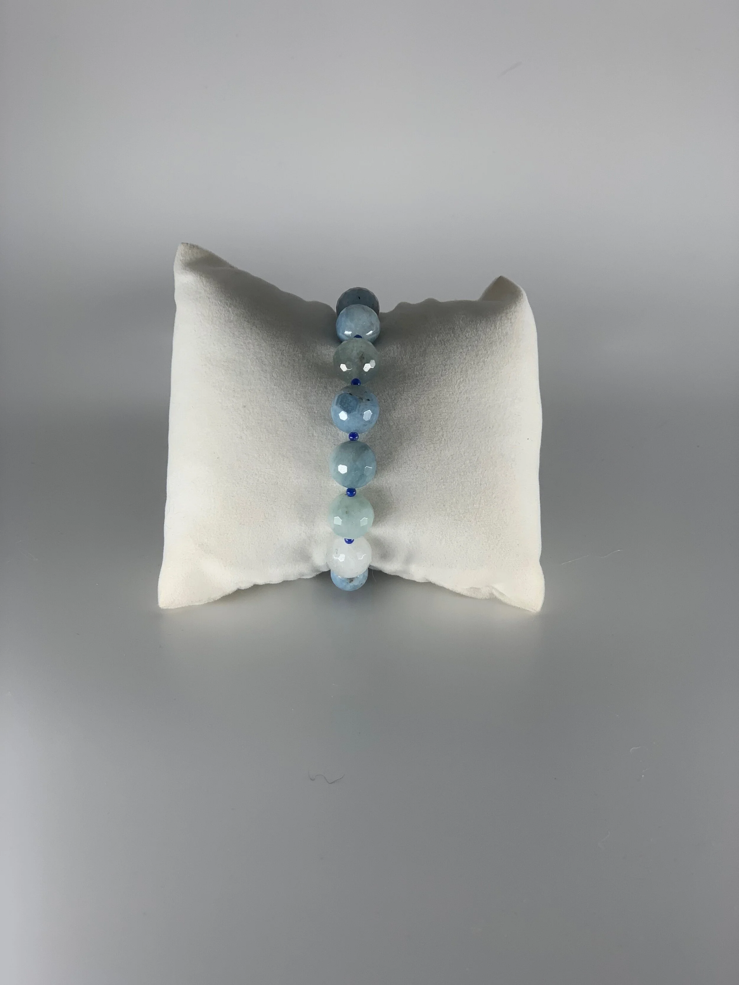 Amazonite and Lapis Bracelet 