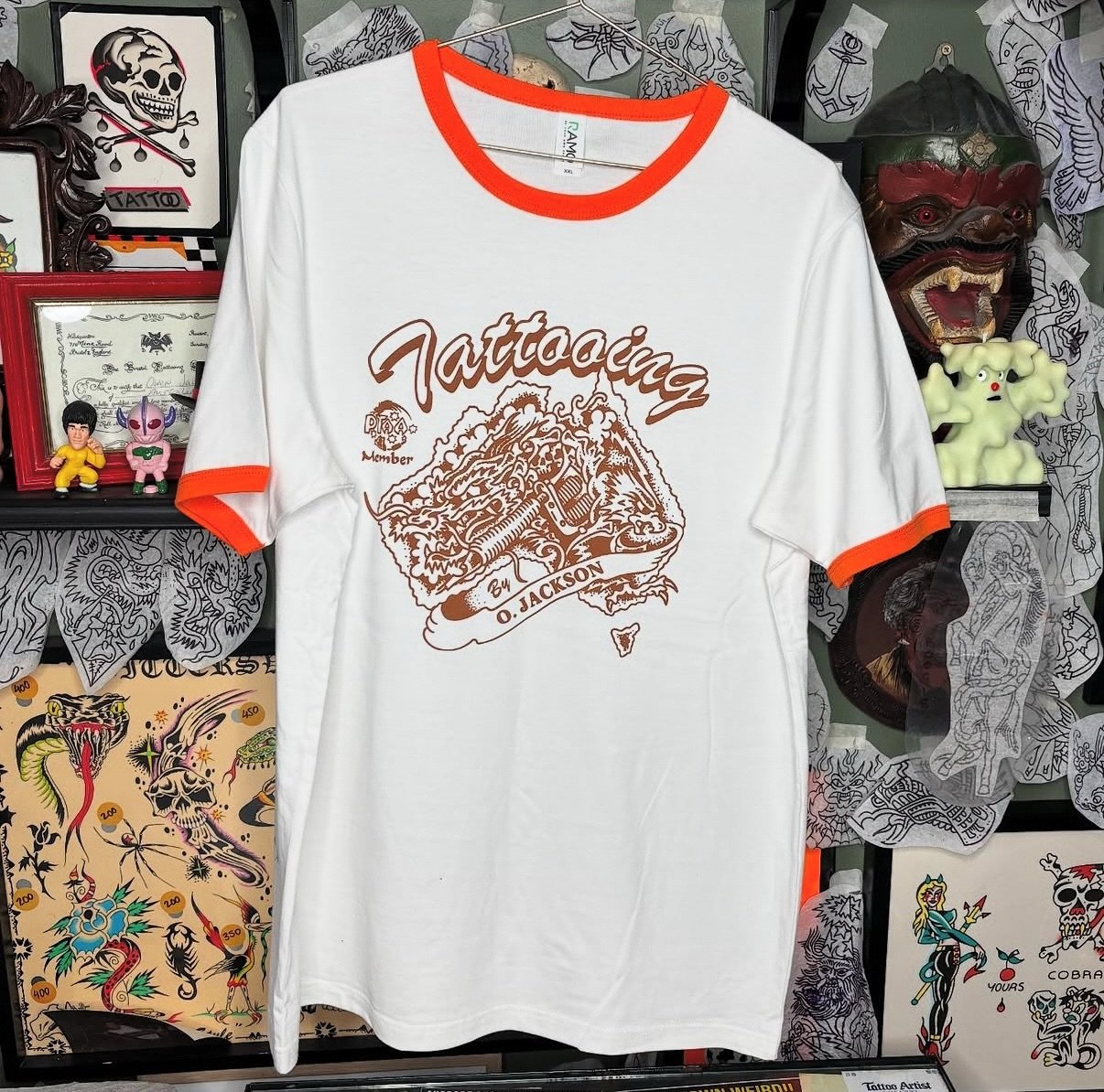 New run of merch we printed up for @habitholes down at @highhopestattooaus