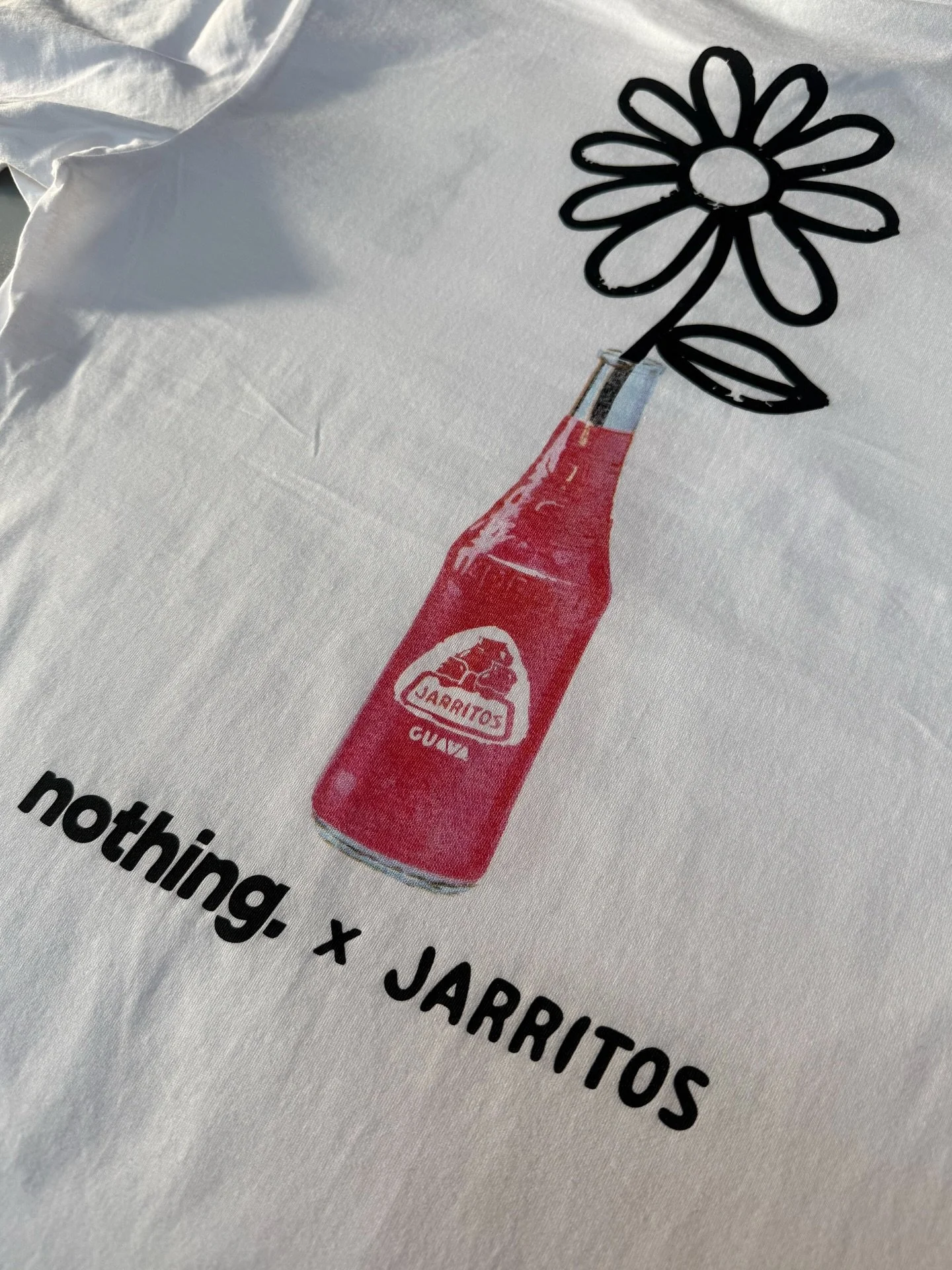 Printed up a little @jarritosau x @nothingthebrand tee.