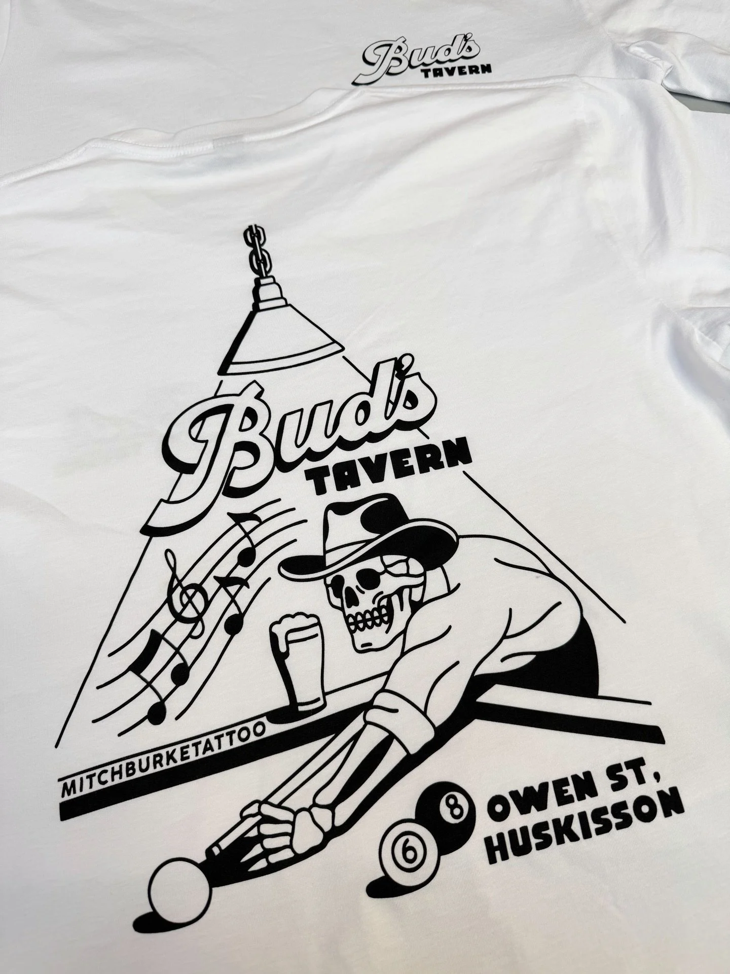 Recent one we printed up for the team at @budstavernhusky designed by @mitchburketattoo