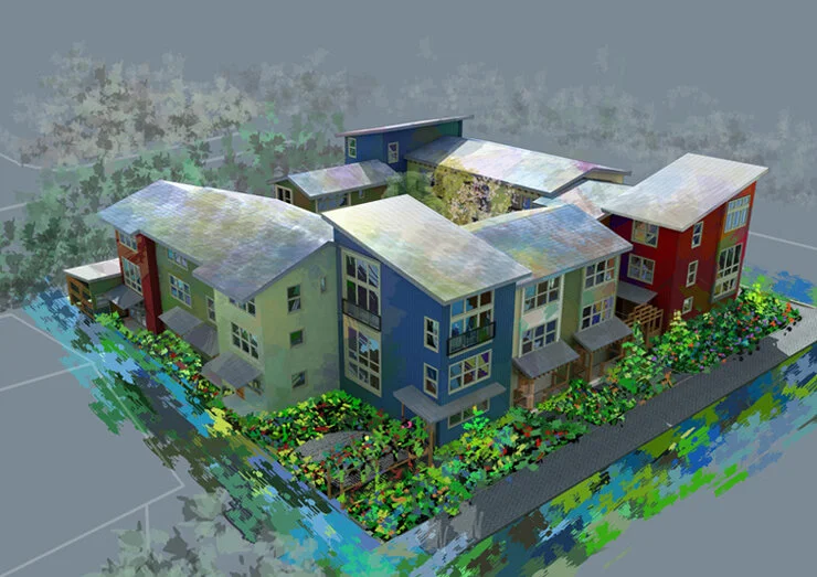 Photo courtesy of  Joseph Hurley Architects . 