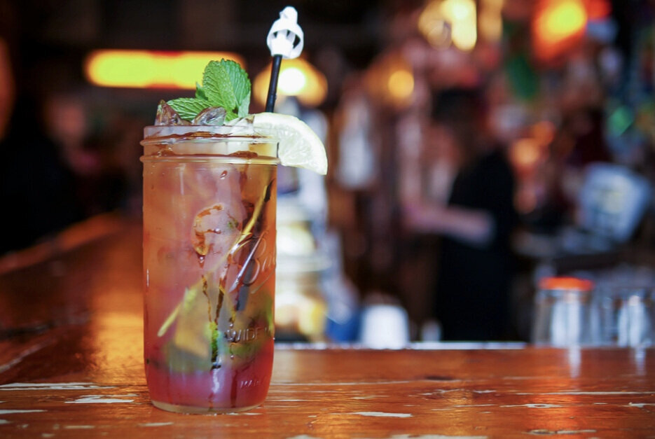 Bourbon Mint Sweet Tea