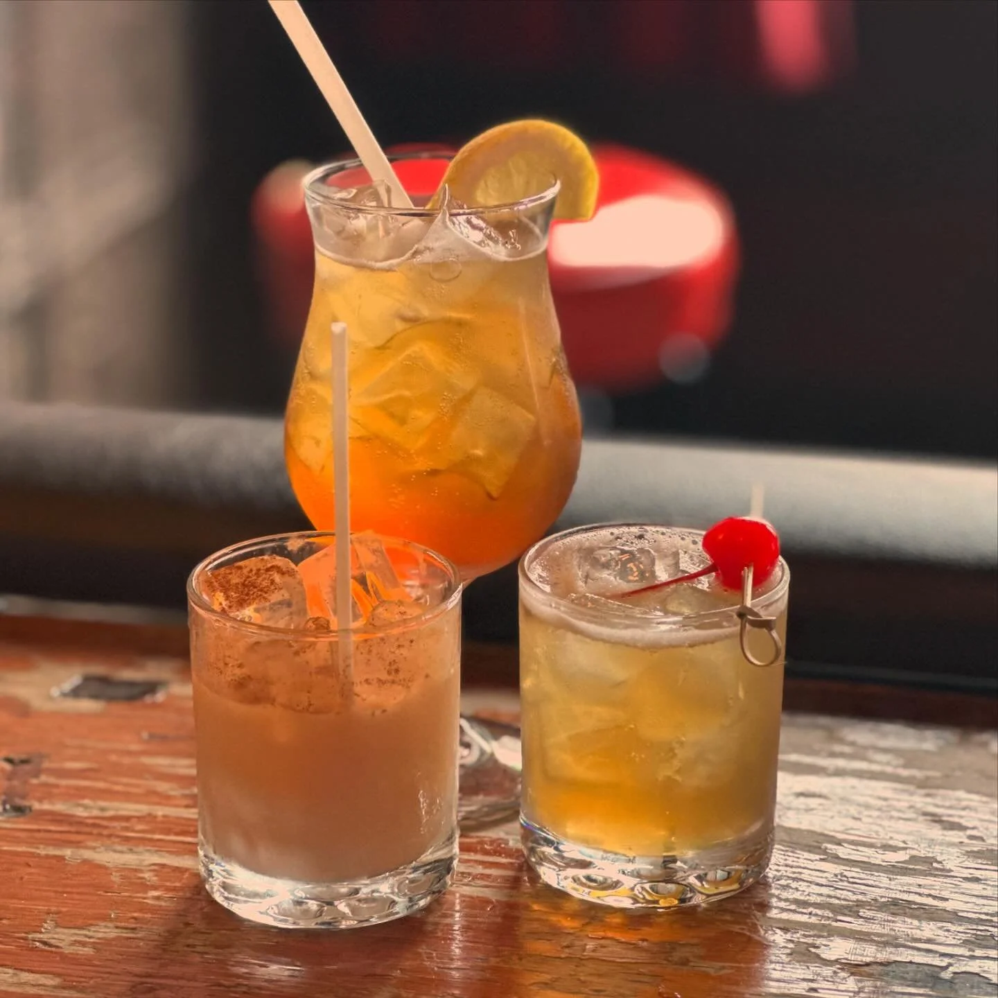 🍁 New Fall Drinks 🍁 Let&rsquo;s start this sweater weather off right!!! Something a lil Maple, a lil Pumpkin, a lil Spiced Apple and a whole lot a booze! 🥃 😉