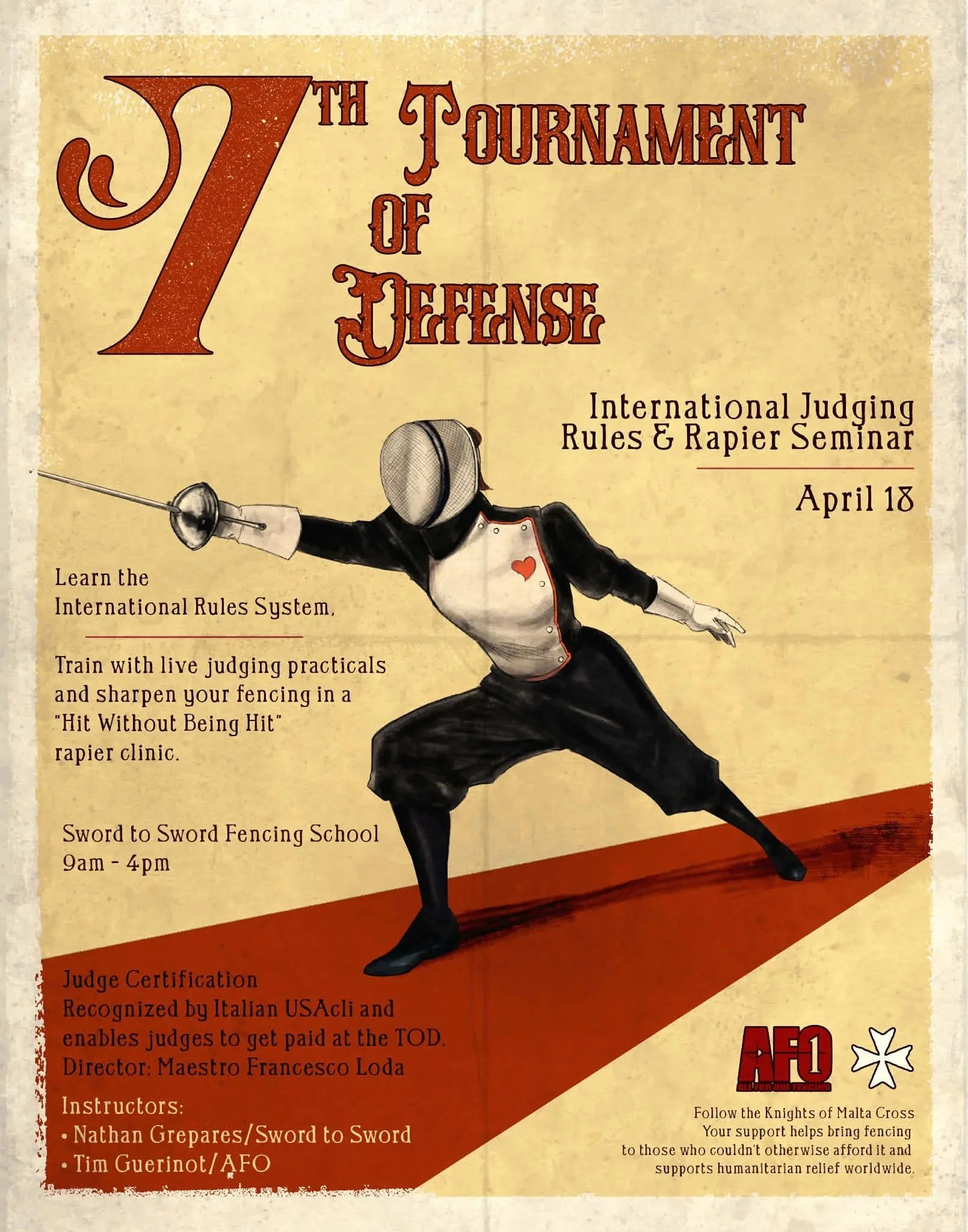 International Judging Rules &amp; Rapier Seminar