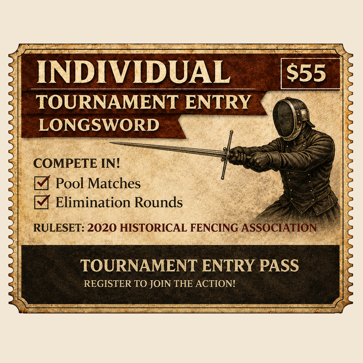 Individual Tournament Entry: Longsword