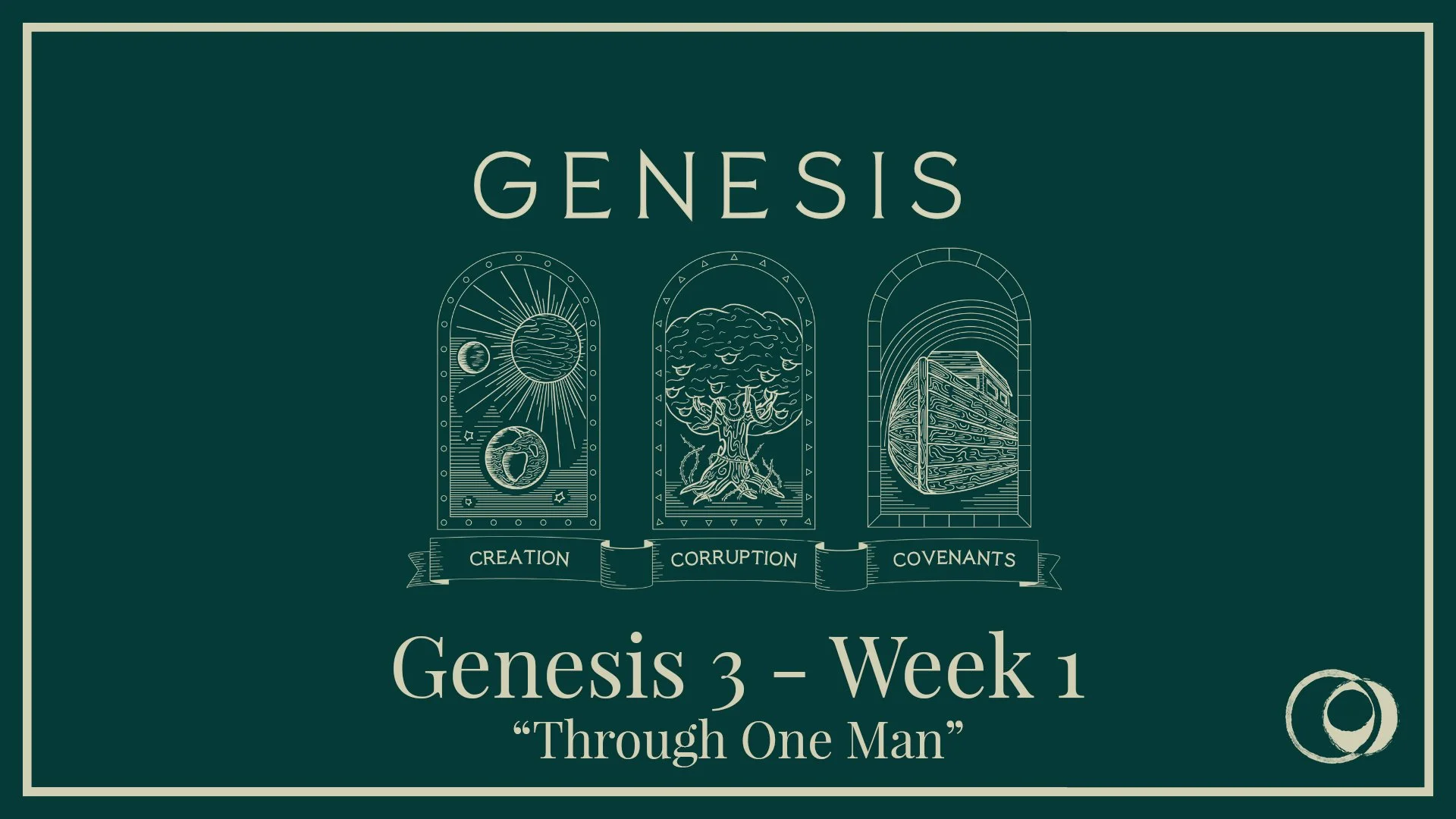 May 3 | Genesis 3 - Week 1 - "Through One Man"