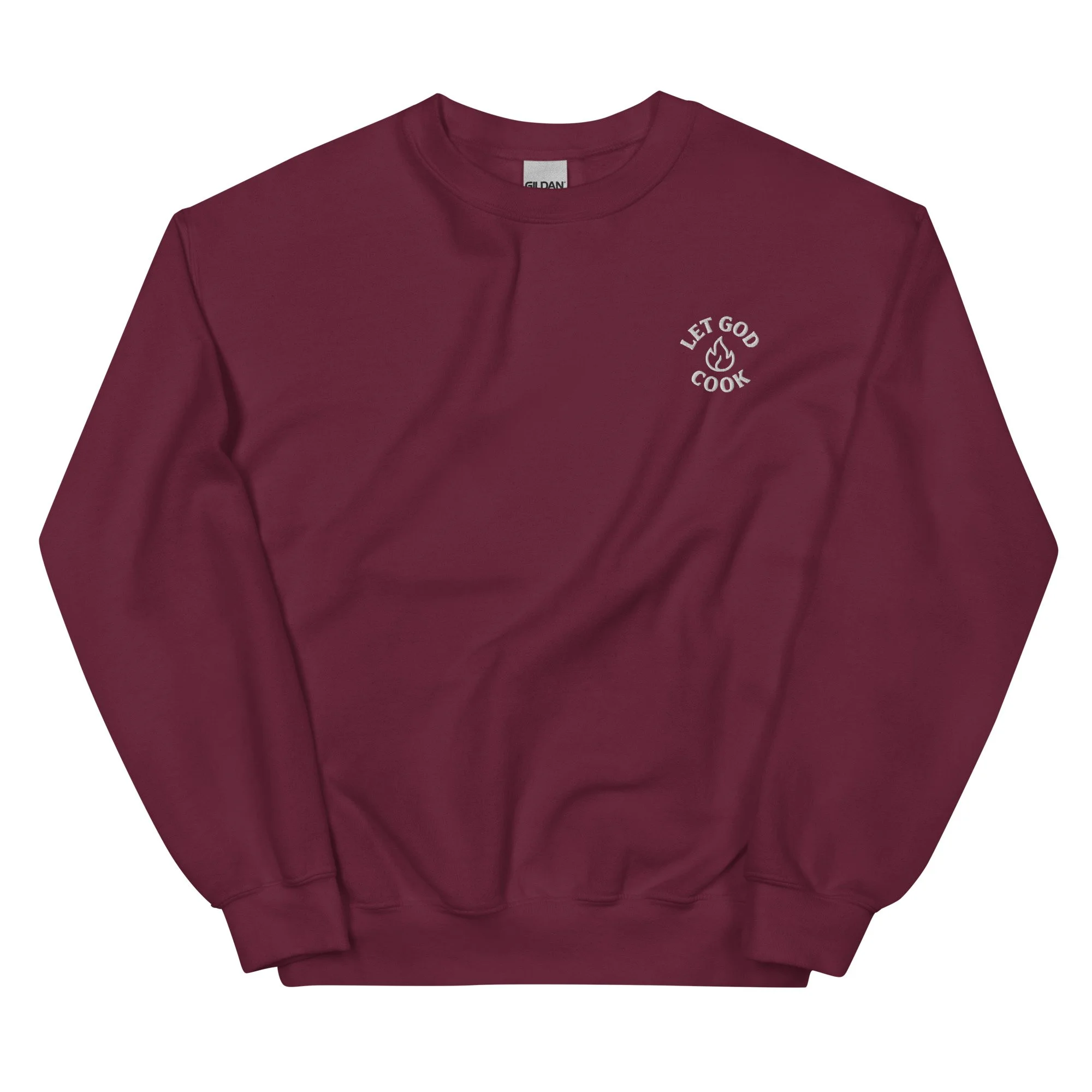 unisex-crew-neck-sweatshirt-maroon-front-6951b30c40f22.jpg