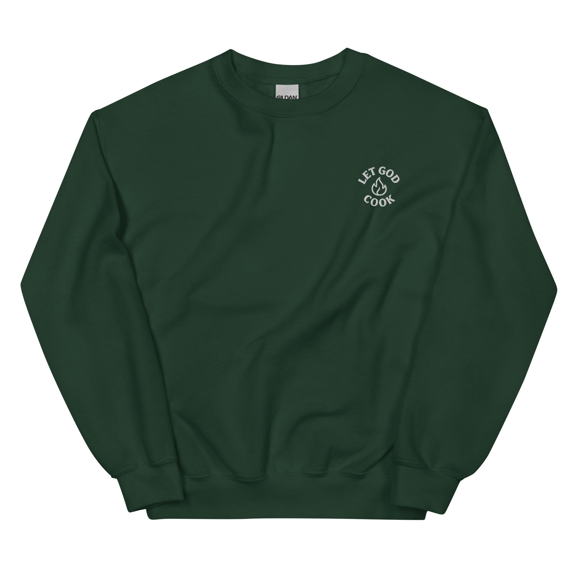 unisex-crew-neck-sweatshirt-forest-green-front-6951b30c48c68.jpg