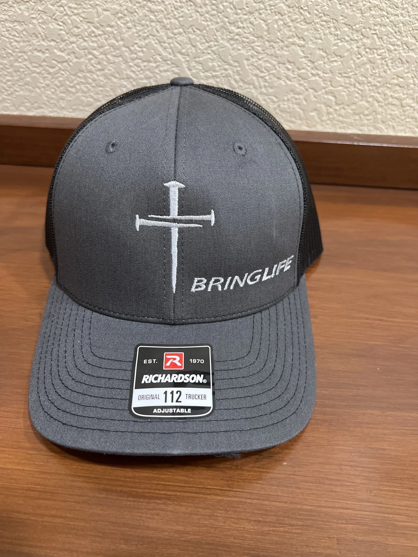 Trucker Hat with Cross