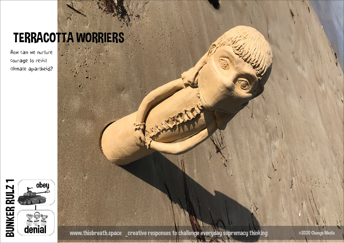Artcard for Denial: Terracotta Worriers 