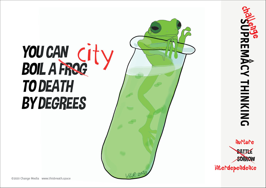 You can boil a frog to death…