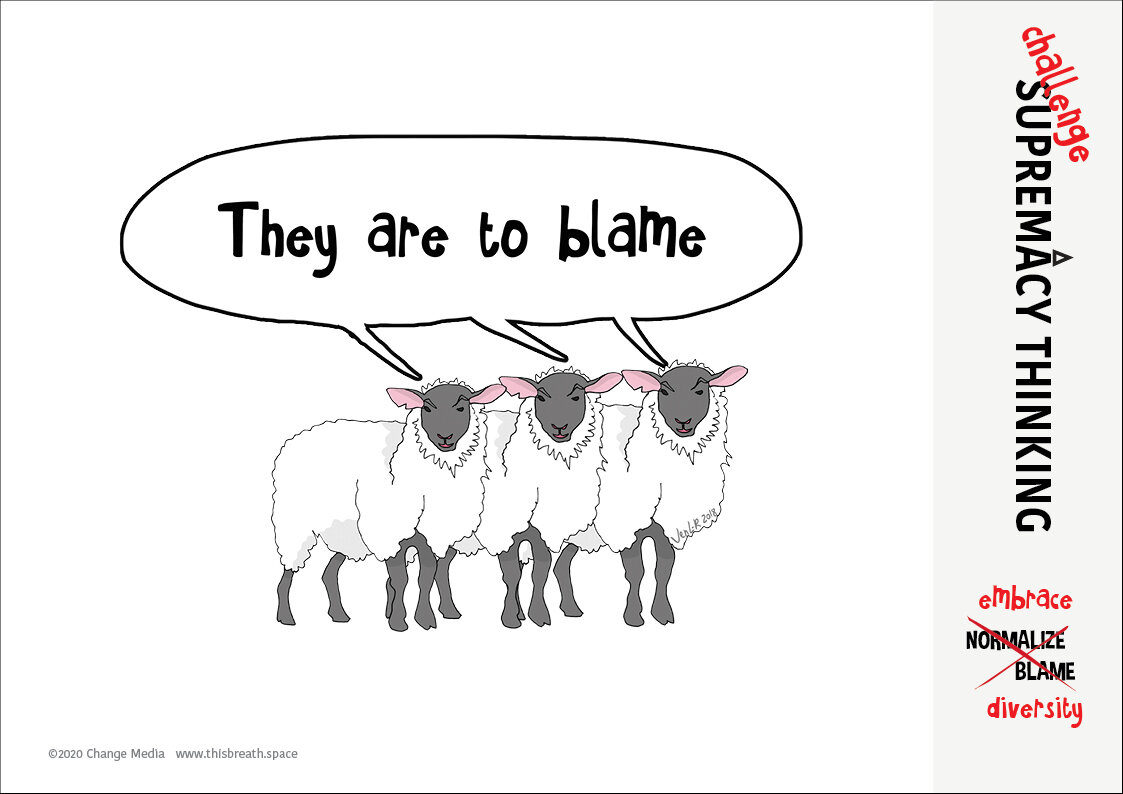 They are to blame…