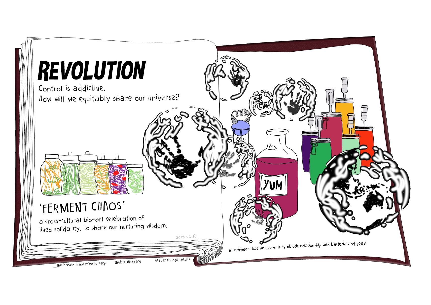 Concept art for Revolution: Ferment Chaos