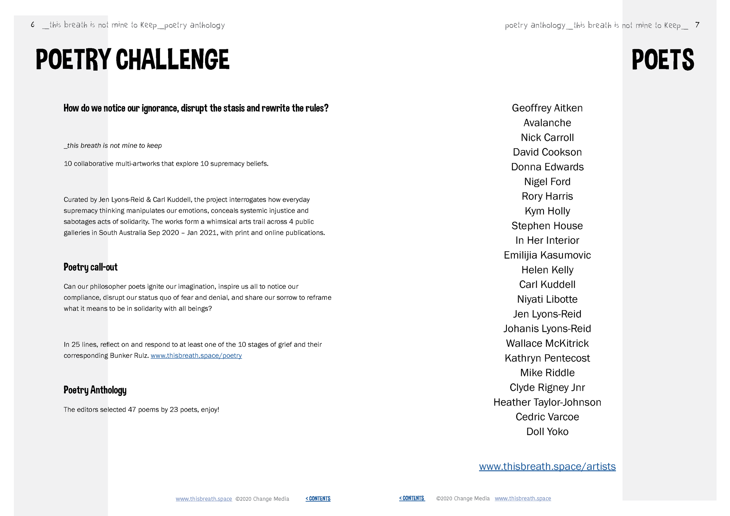 this breath poetry anthology poet challenge