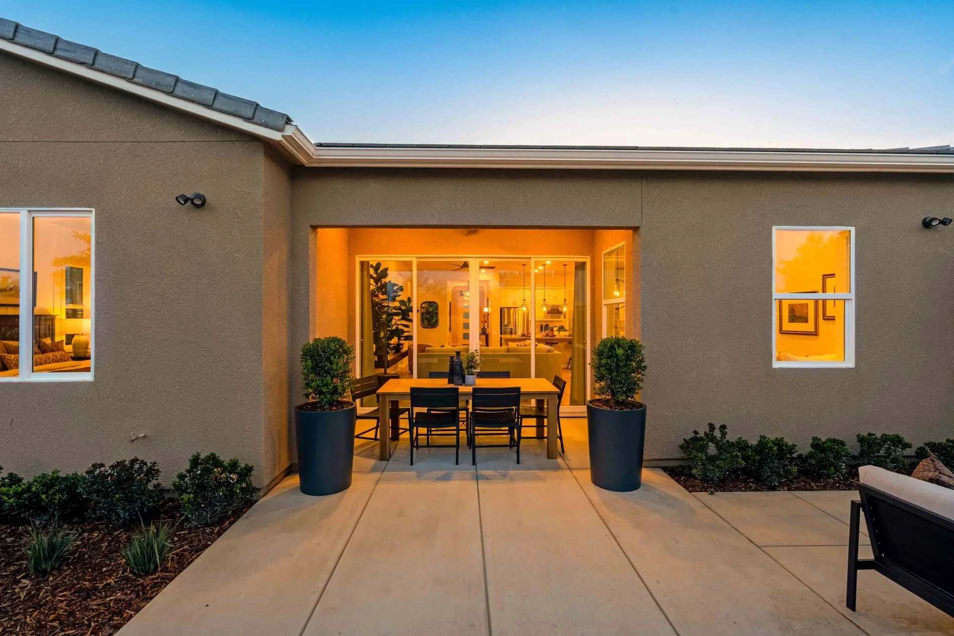 Regent Park 2162 - 51 Rear Dusk Patio.jpg