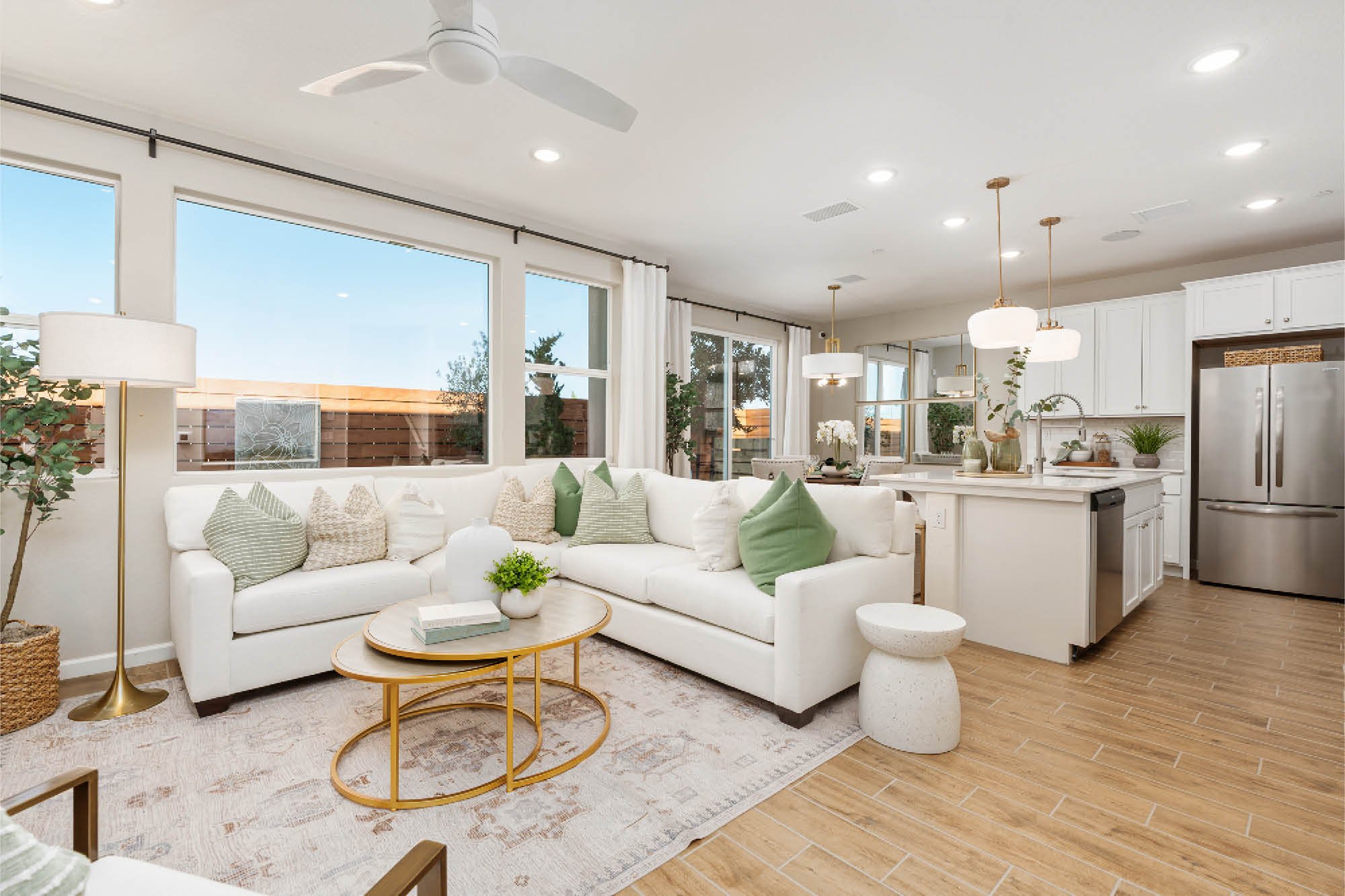 Elev8ions Clovis model home great room