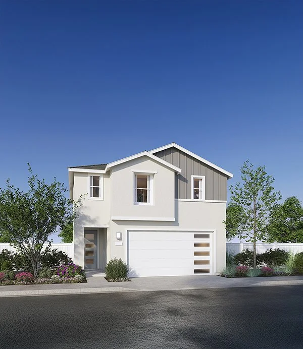 Rendering of an exterior home