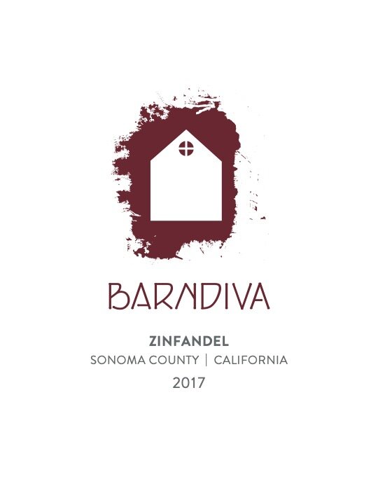 Barndiva Zinfandel, Sonoma County 2017