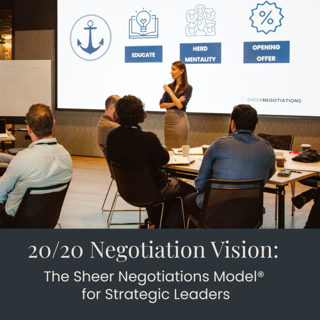 Negotiation Consulting — Sheer Negotiations