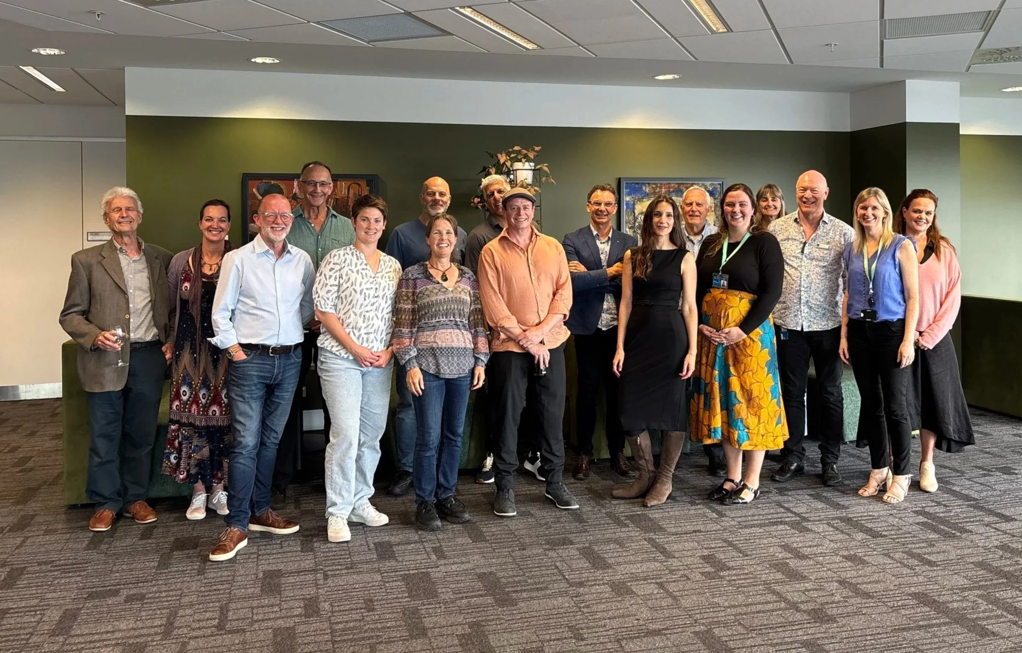 Noa Sheer with her cohort from the University of Auckland, New Zealand  Negotiation Essentials: Building Relationships for Success