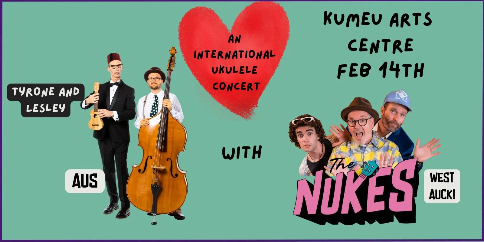 International Ukulele Concert w/- Tyrone and Lesley