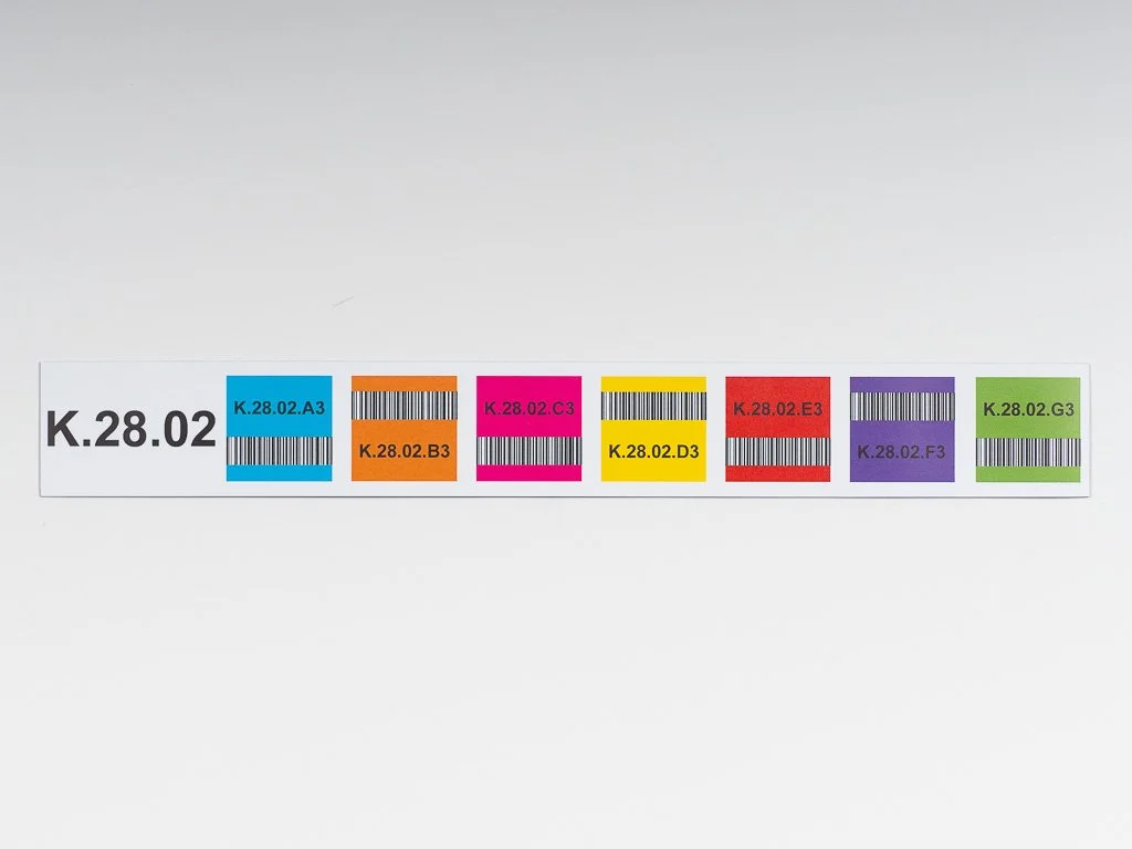 Multilabel, barcodelabel voor warehouse