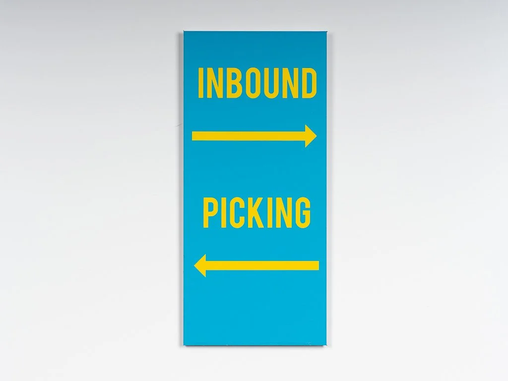 Bewegwijzering, wayfinding in het warehouse