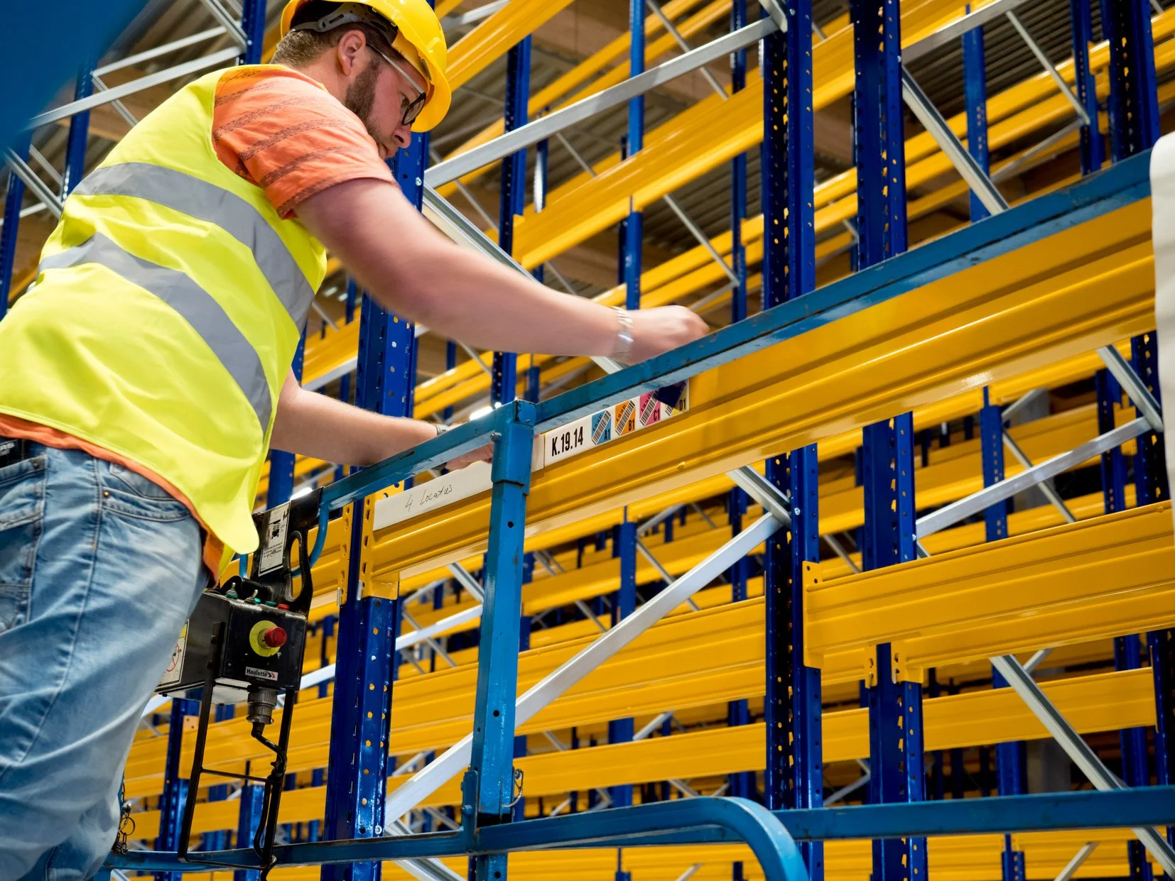 HM2 Warehouse Signing | Magazijn stelling labels